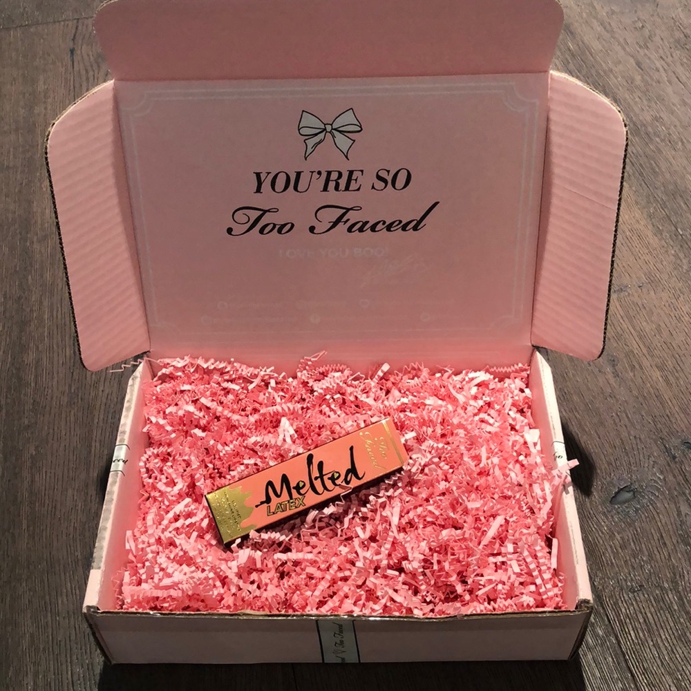 Brand new Too Faced Melted Latex Lipstick